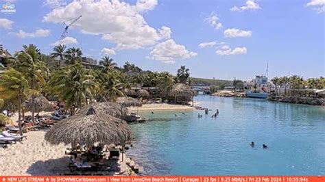 Live Mambo Beach Webcam in Willemstad, Curaçao